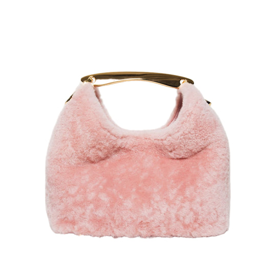 Small Boomerang Shearling Montone