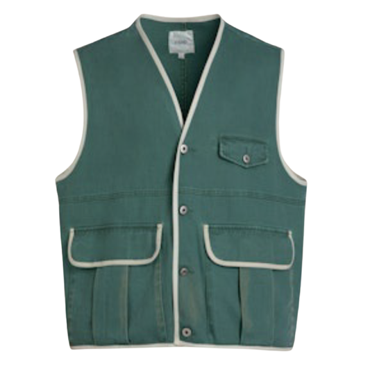 Cotton Twill Utility Vest