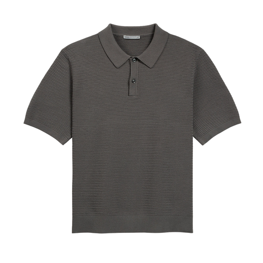 Lind Textured Sweater Polo
