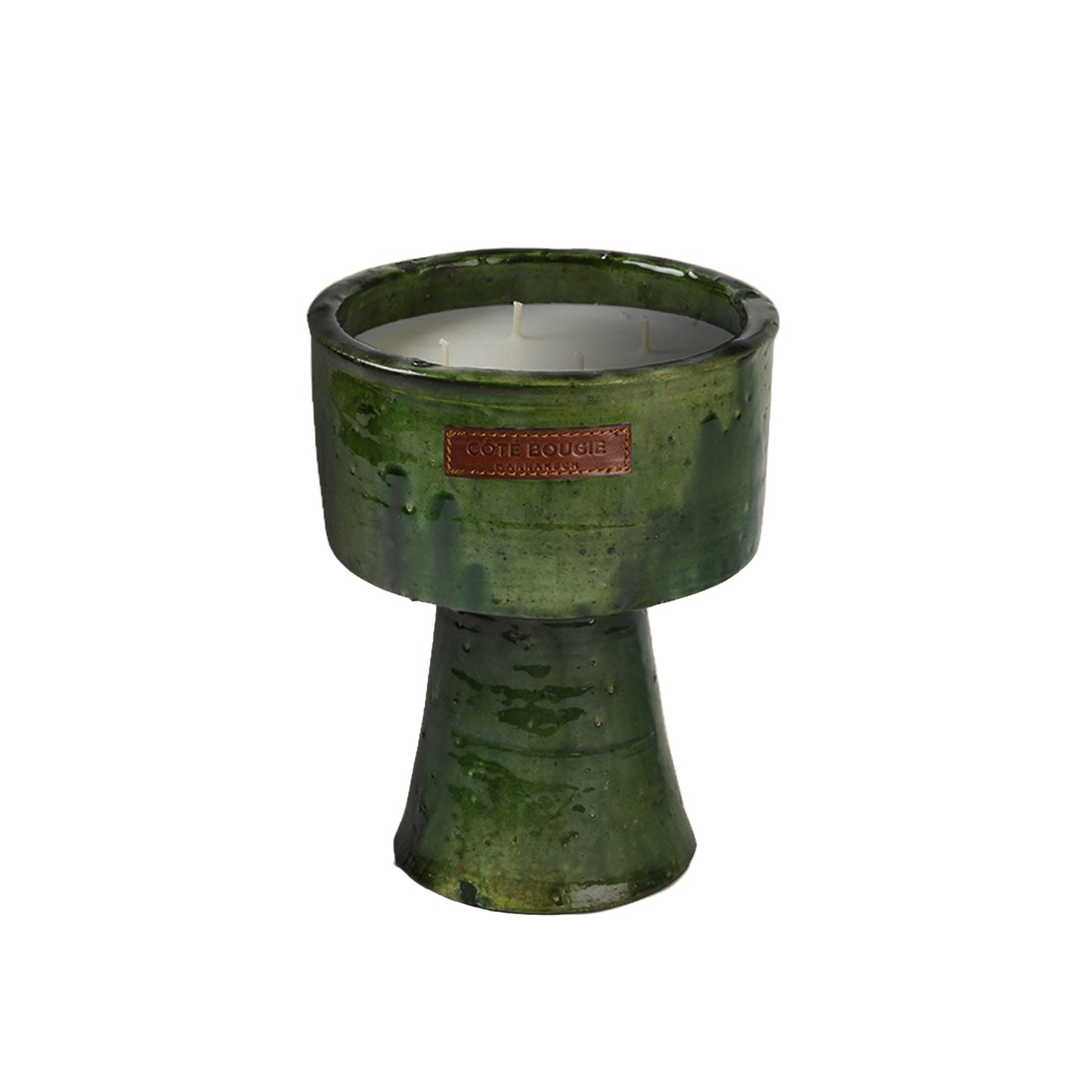 Bougie Coupe Tamegrout Vert / Menthe Et The