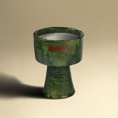 Bougie Coupe Tamegrout Vert / Menthe Et The