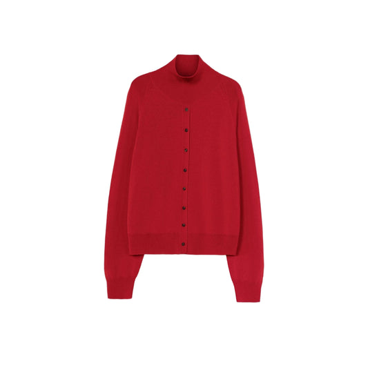 Merino Wool Buttoned Sweater