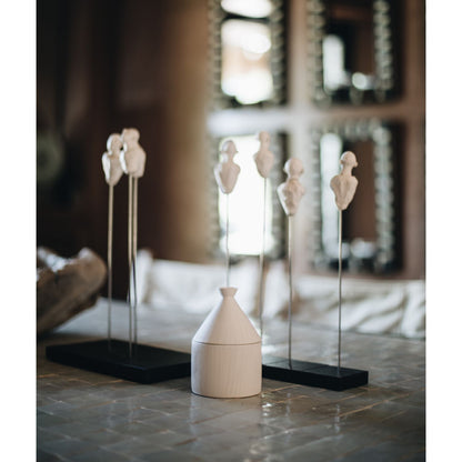 Bougie Tajine Blanche Gingembre