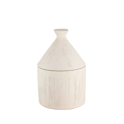 Bougie Tajine Blanche Gingembre