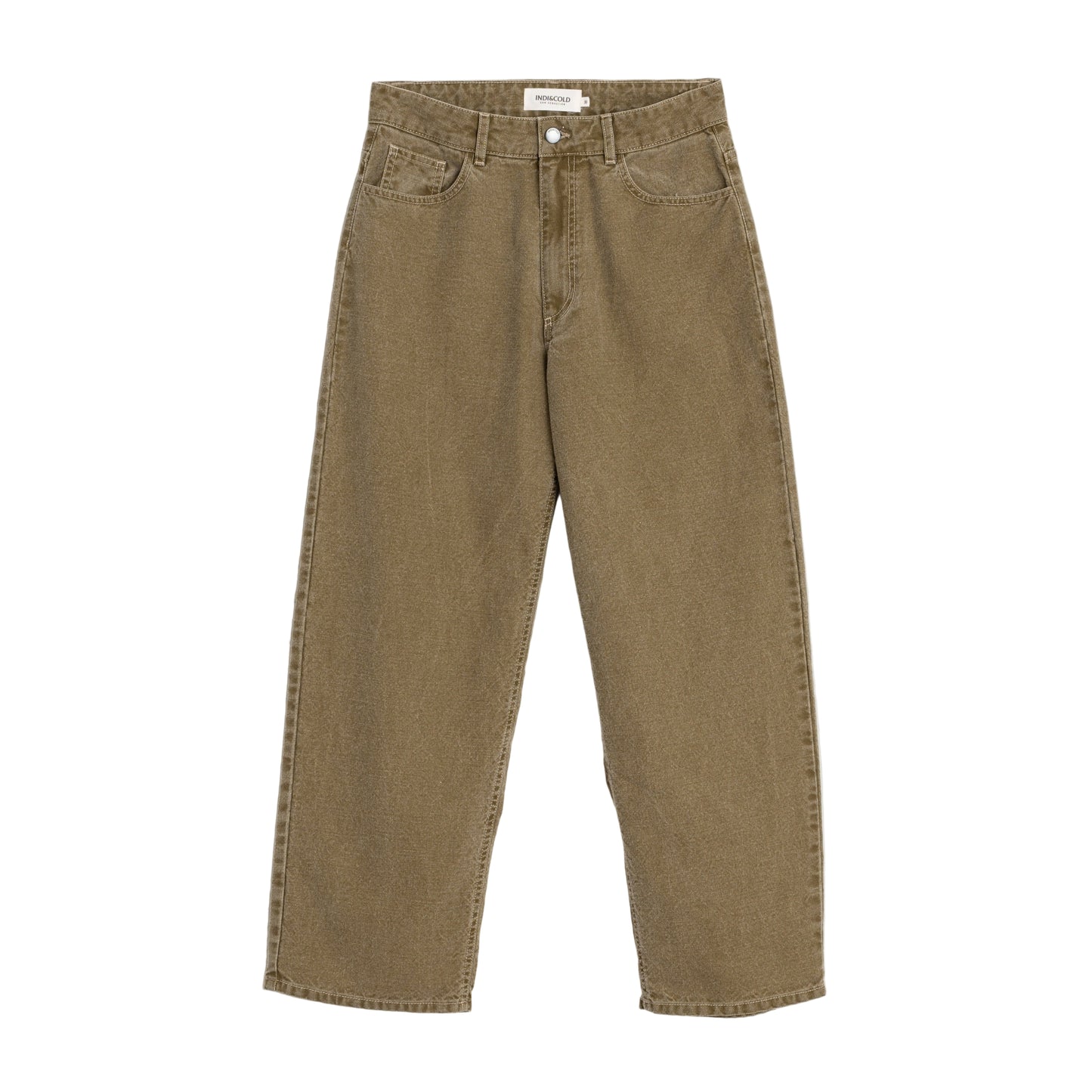 WASHED TWILL PANTS