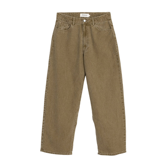 WASHED TWILL PANTS