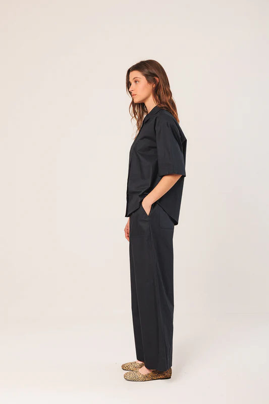 Elastic Cotton Pant