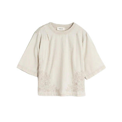 Embroidered Cotton T-shirt