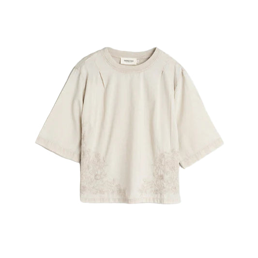 Embroidered Cotton T-shirt
