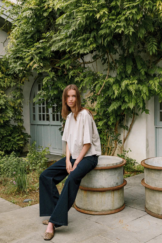 Embroidered Cotton T-shirt