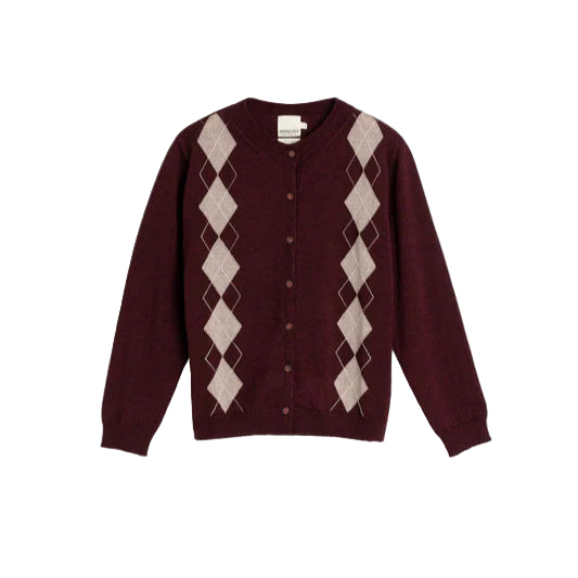 Merino Argyle Jacket