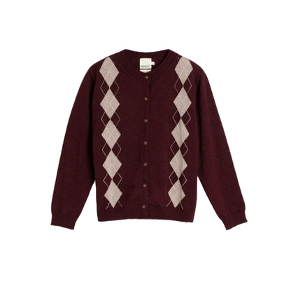 Merino Argyle Jacket