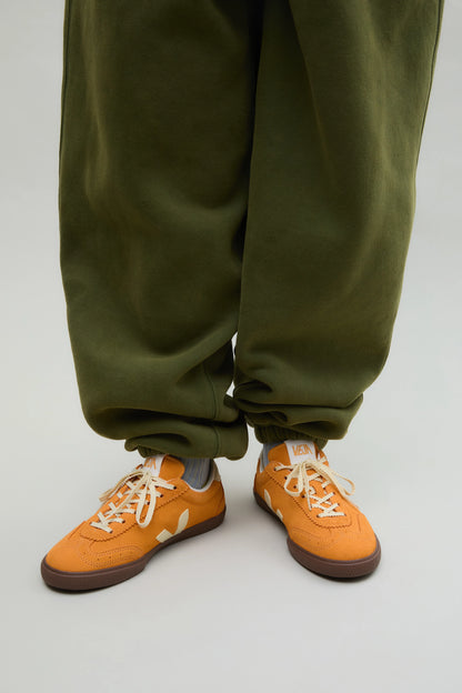 Volley Suede Mango_Calcaire_Bark