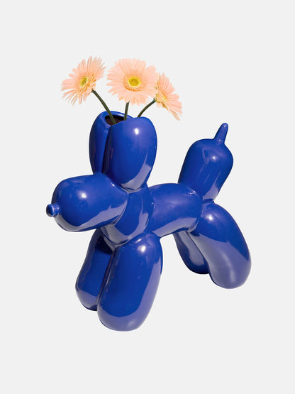 Vase L Bobby Blue