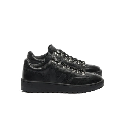 Atlas Grained Oil Leather Full-Black