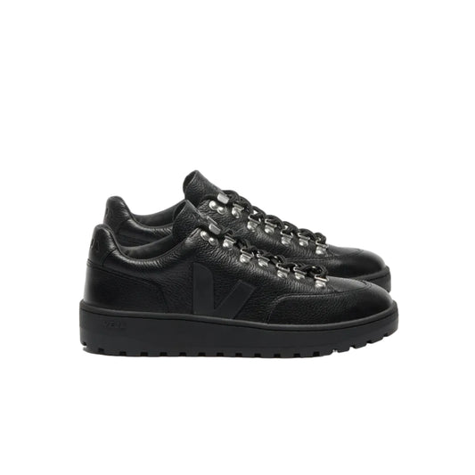 Atlas Grained Oil Leather Full-Black