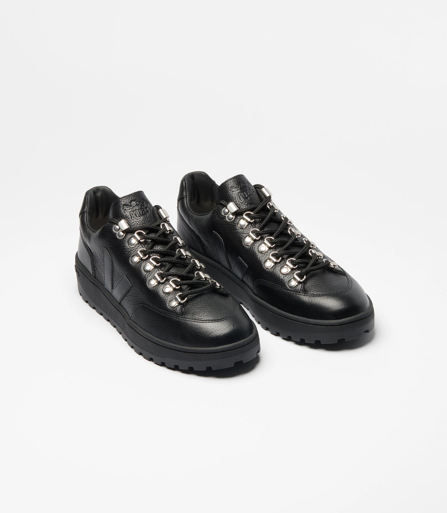 Atlas Grained Oil Leather Full-Black