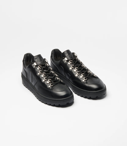 Atlas Grained Oil Leather Full-Black