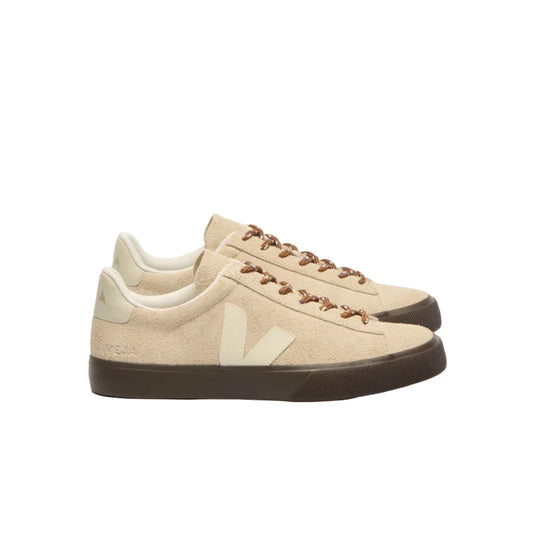Campo Hairy Suede Almond_Pierre
