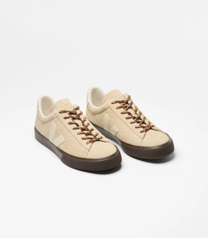 Campo Hairy Suede Almond_Pierre