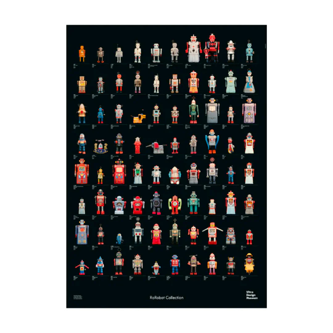 Vitra VDM Poster - VDM R.F. Robots Collection Poster