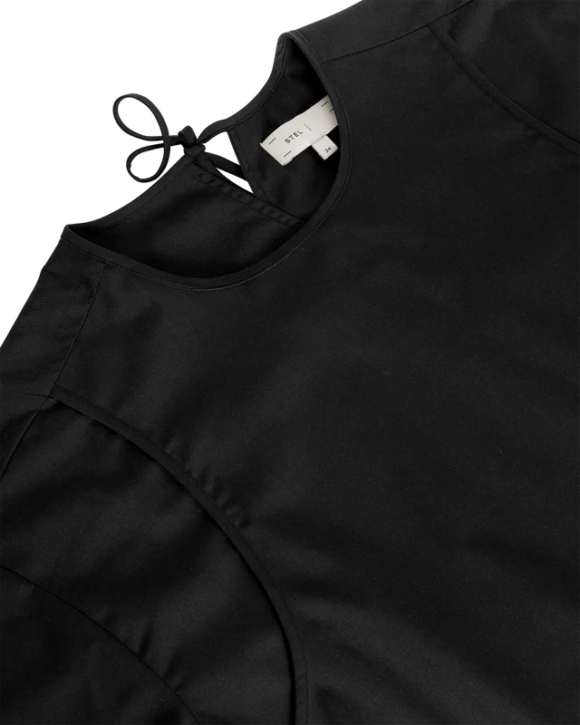 Short Pleated T-Shirt Dress