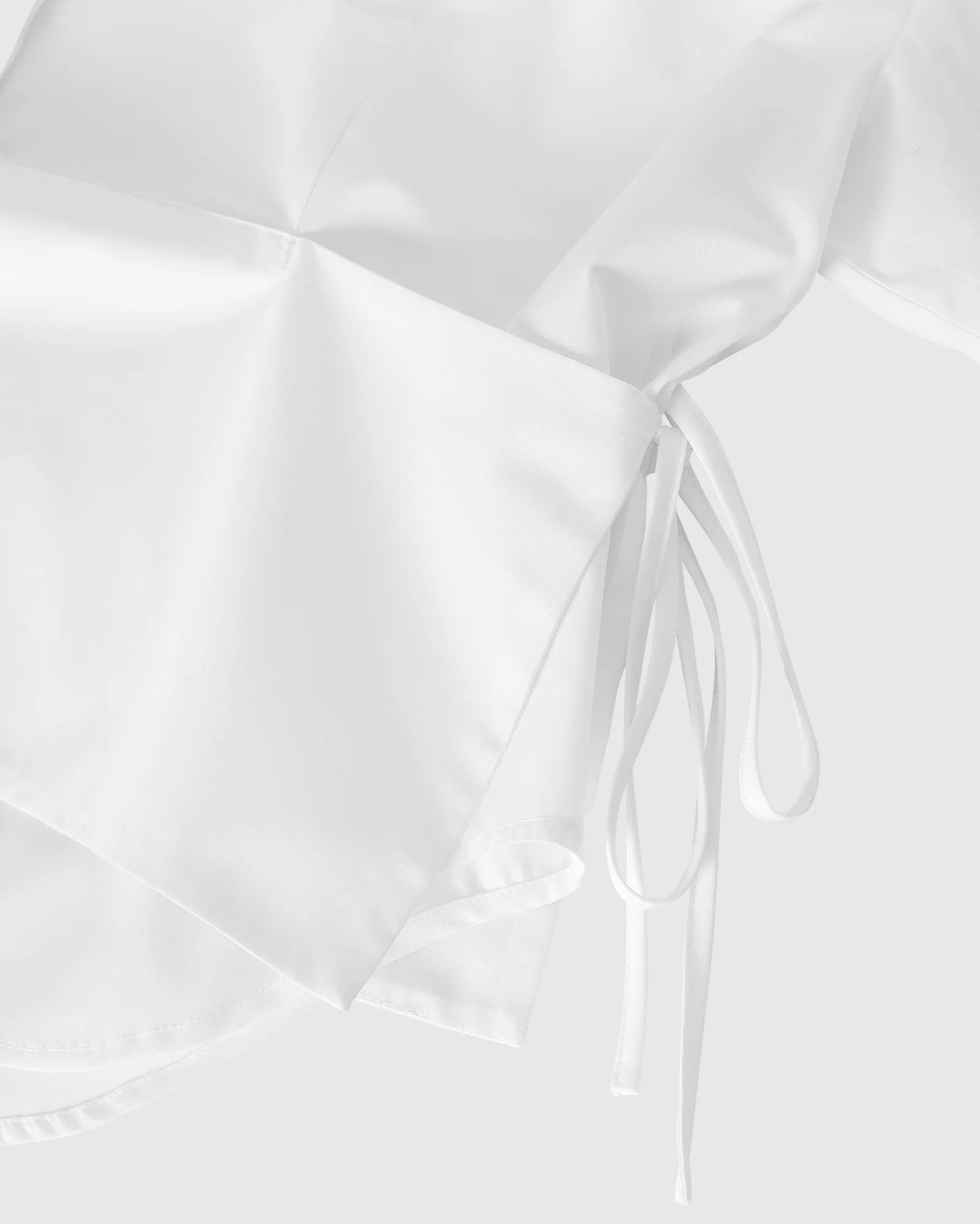 Short Cotton Panel Shirt