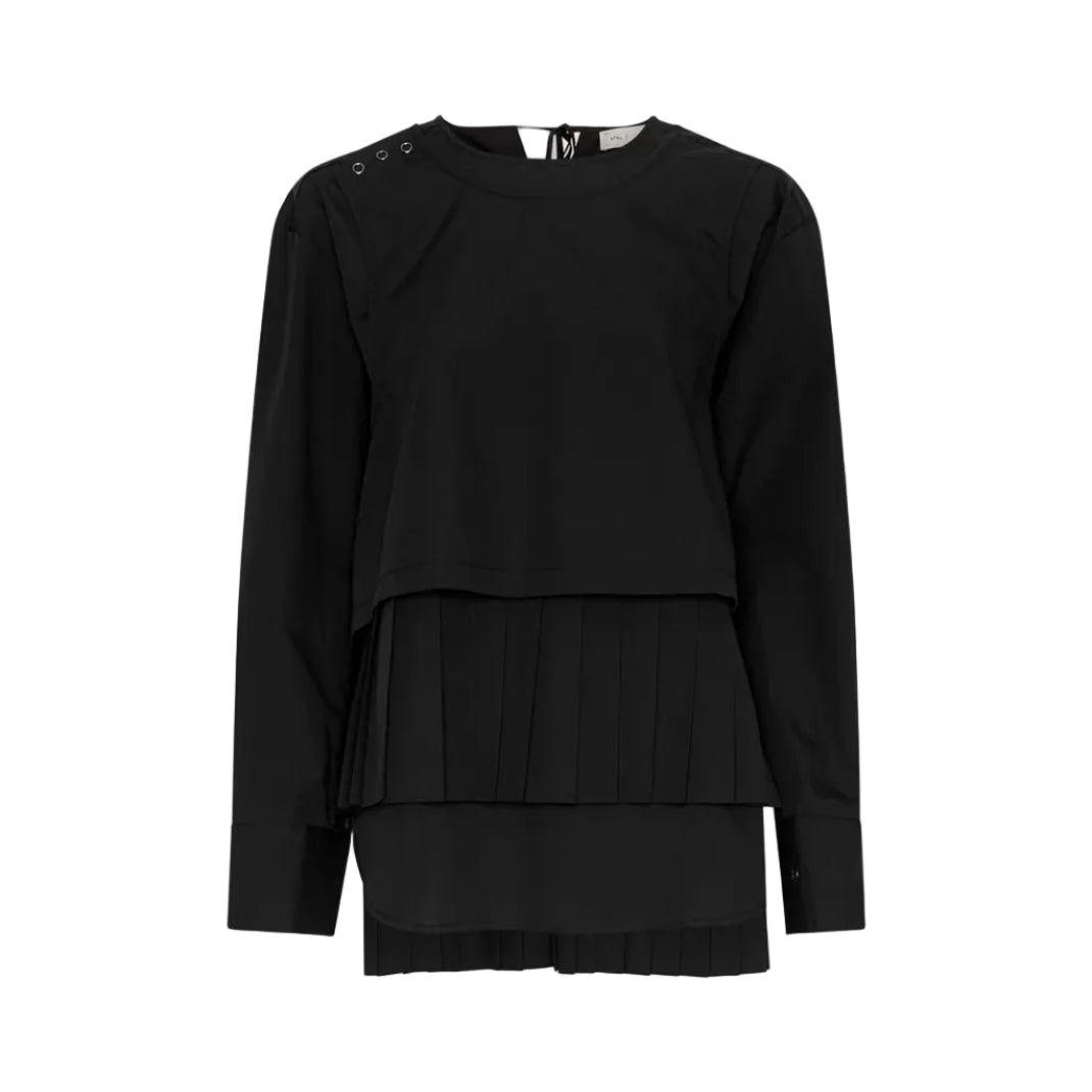 Quebec - Pleated Layered Shirt