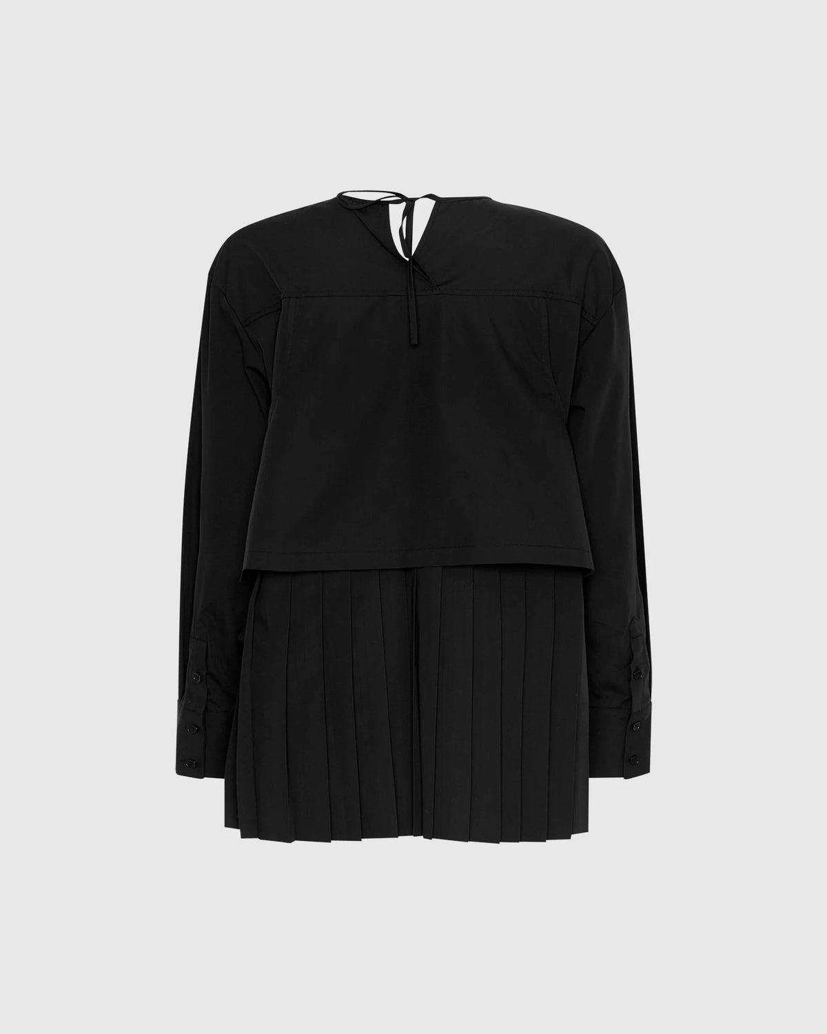 Quebec - Pleated Layered Shirt