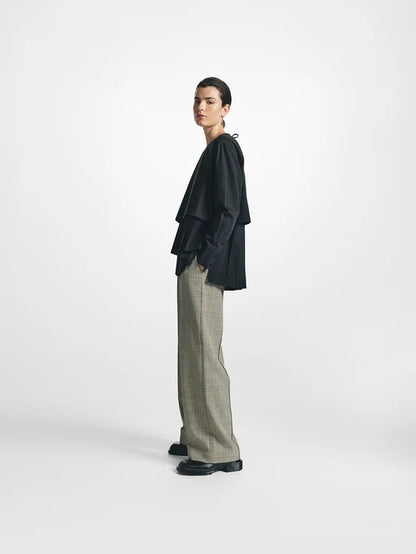 Quebec - Pleated Layered Shirt