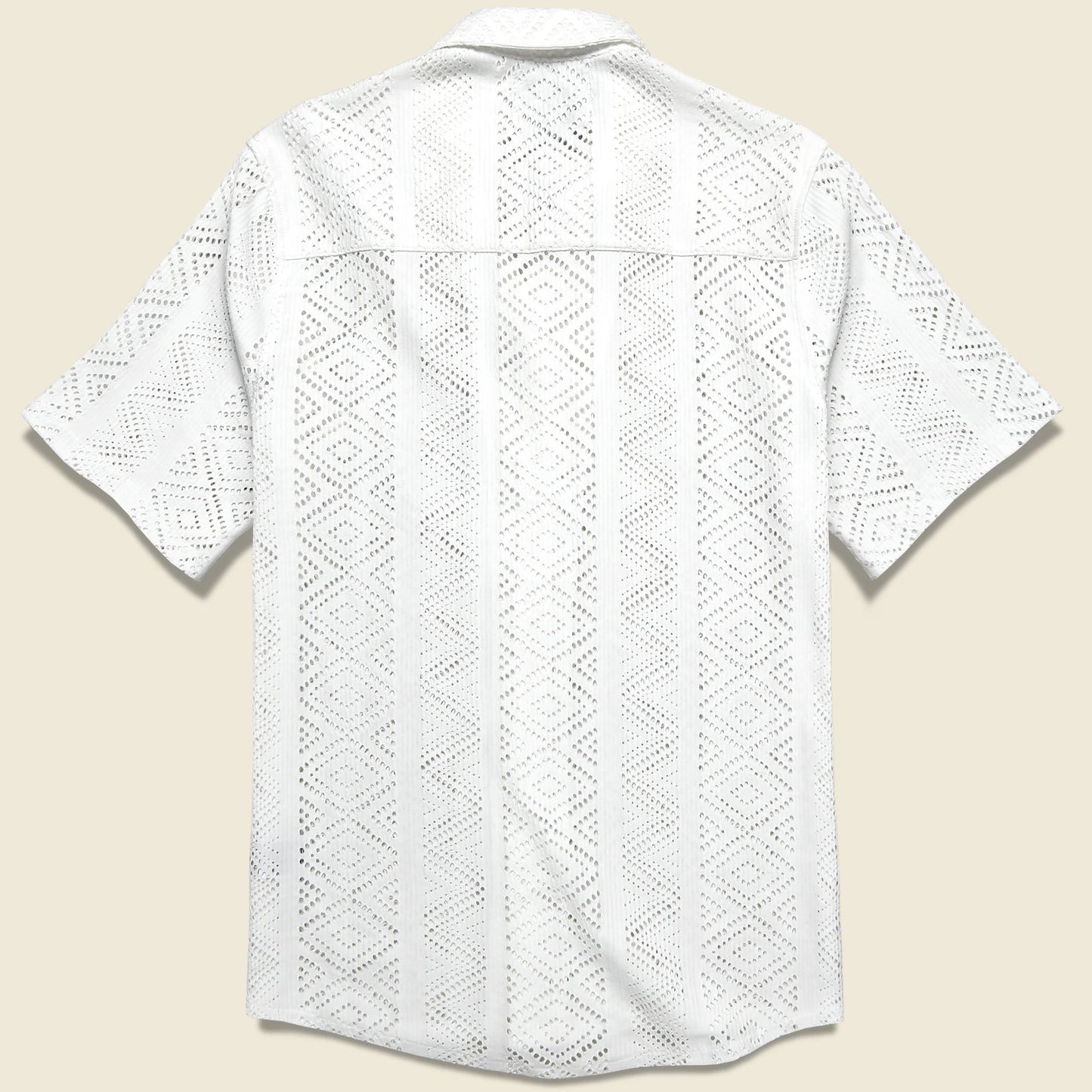 Didcot SS Shirt Geo Lace