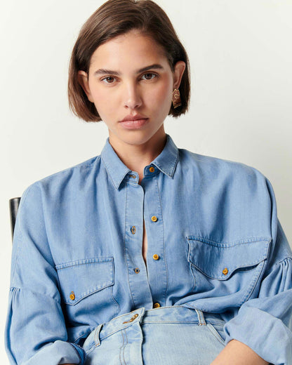 Botania Shirt Provencia Blue