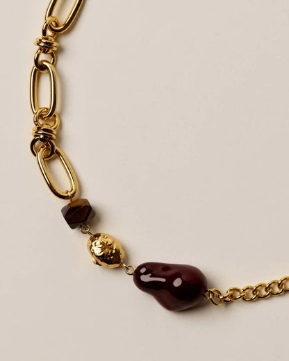 Niova Pearl and Chain Necklace
