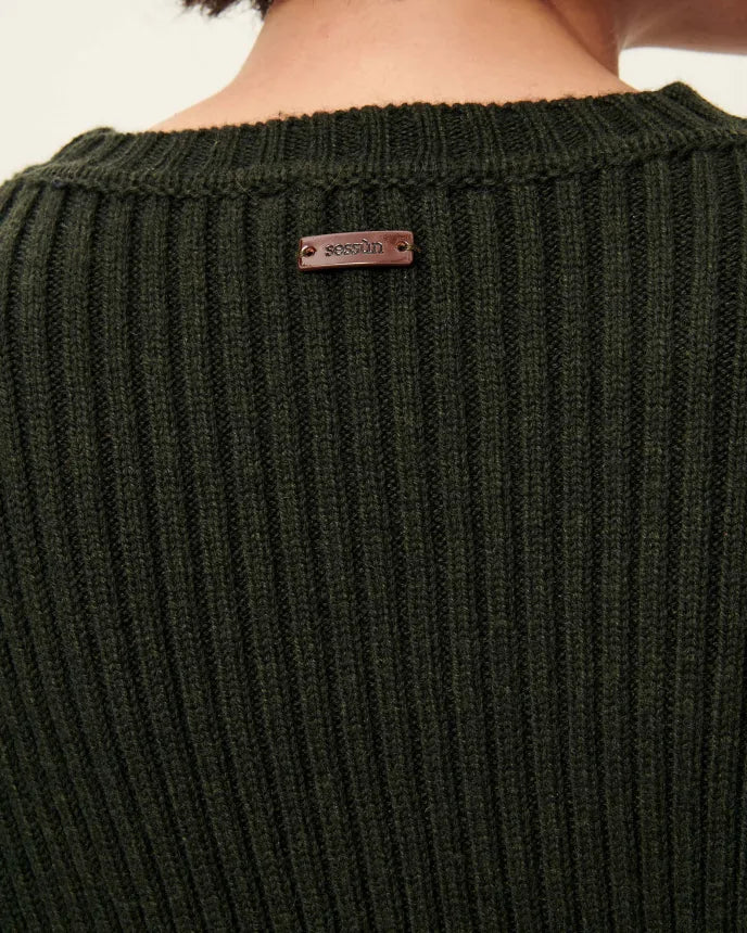 Kanso Ribbed Knitted Jumper