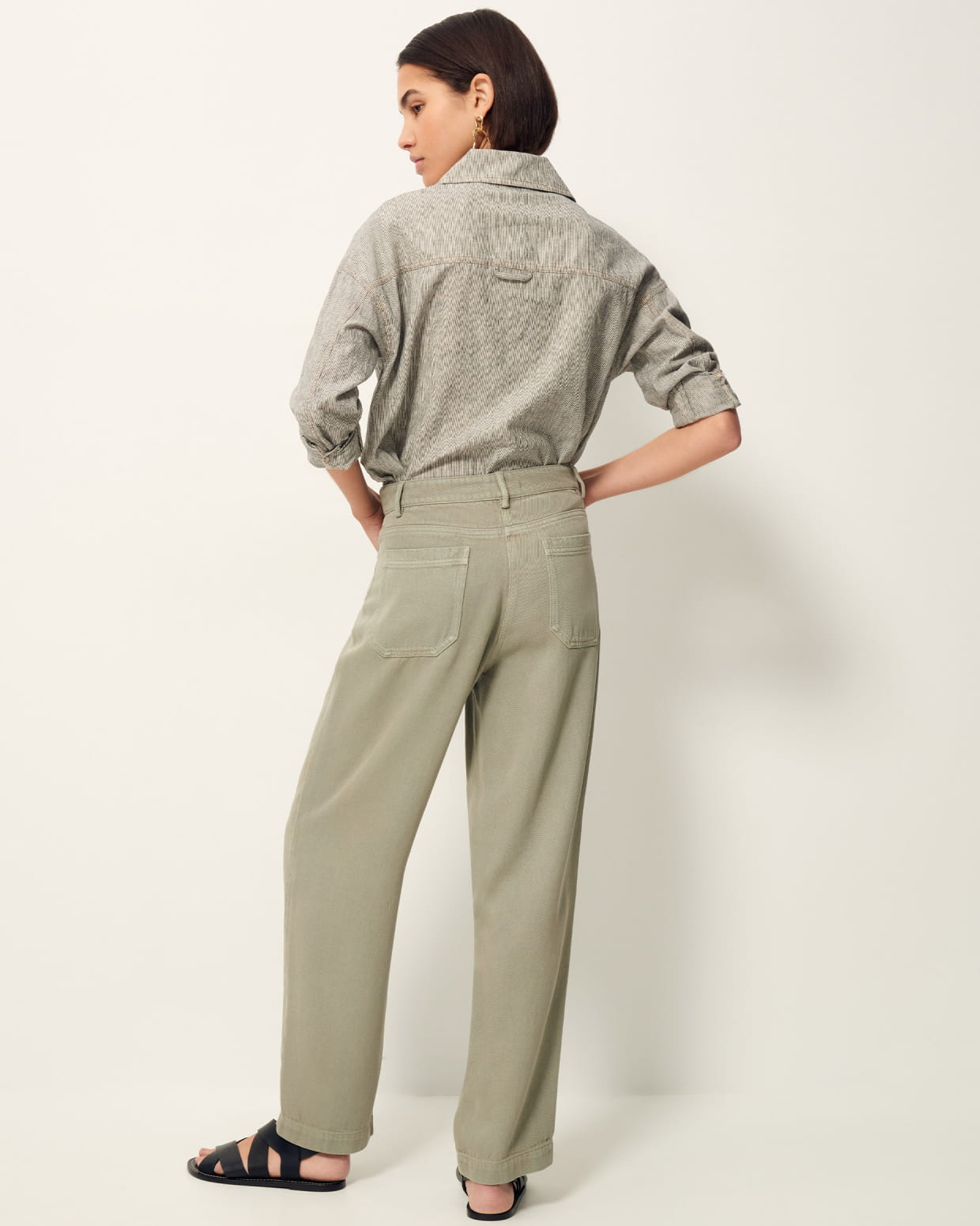 NICA Pantalon Droit Aqua Infused