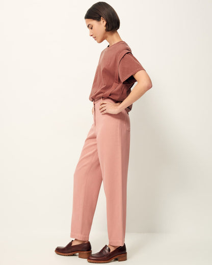 NICA Pantalon Droit Rose d Arles