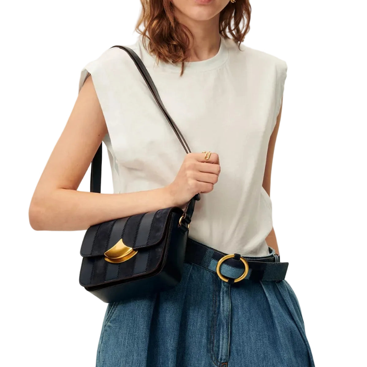 Orlando Pleated Sleeveless T-Shir