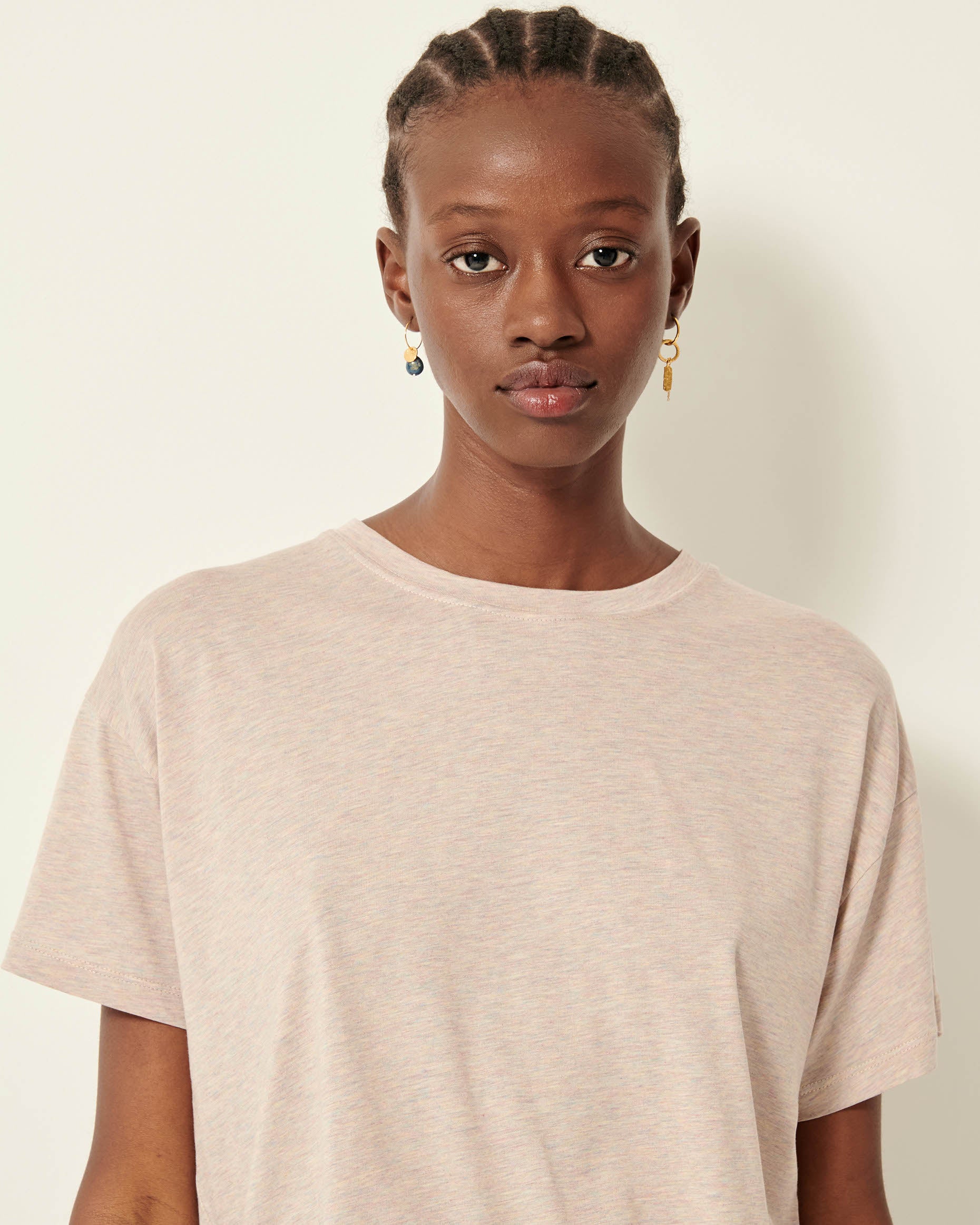 sessun | t-shirts for women - TOO Tee shirt | Rosegrey | kapok
