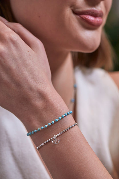 Wellness Blue Howlite Amelia Bracelet