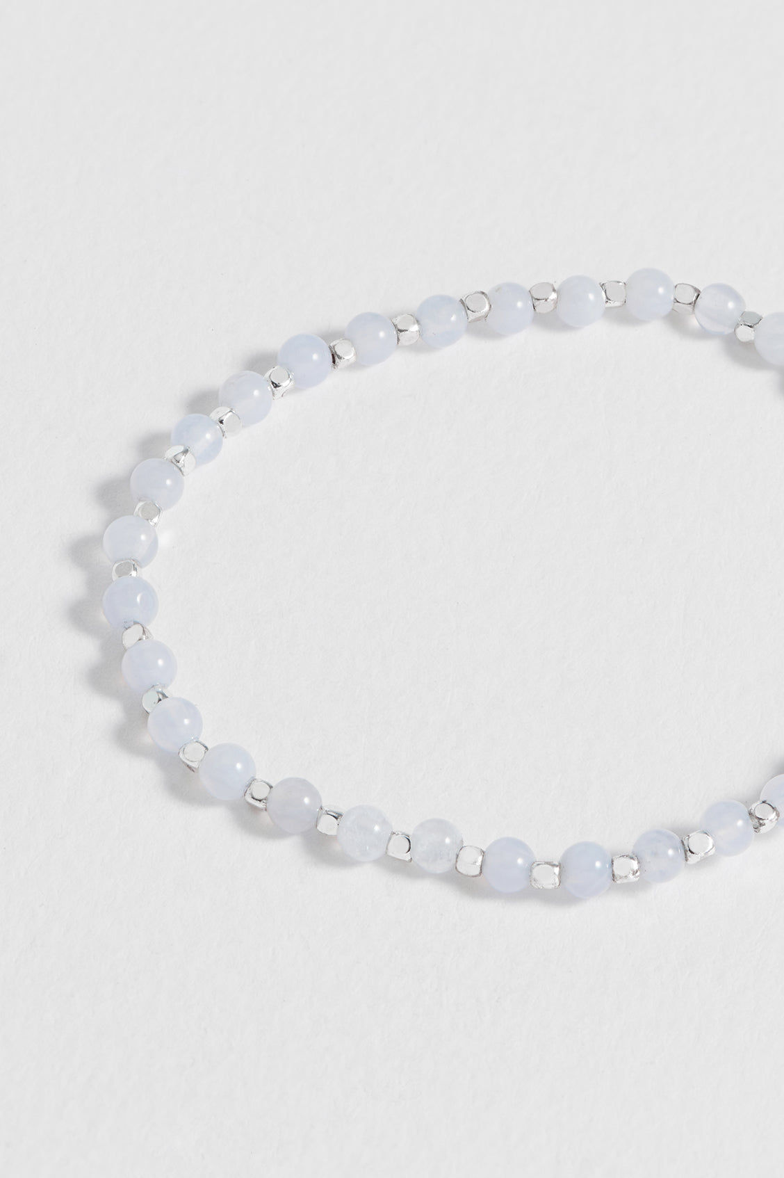 Wellness Blue Lace Agate Amelia Bracelet