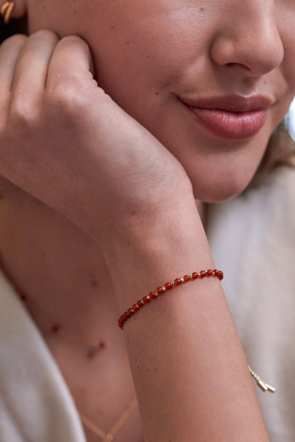 Wellness Red Agate Amelia Bracelet