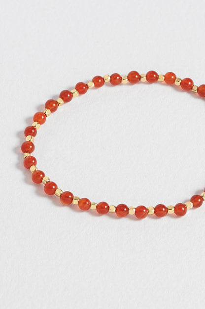 Wellness Red Agate Amelia Bracelet