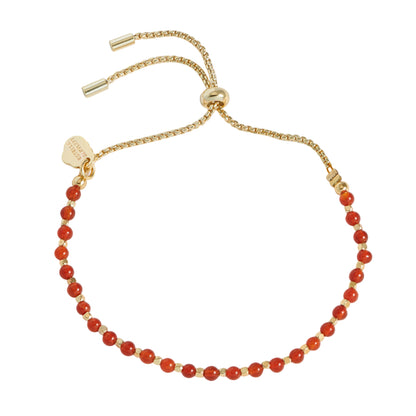 Wellness Red Agate Amelia Bracelet
