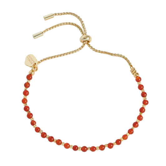 Wellness Red Agate Amelia Bracelet