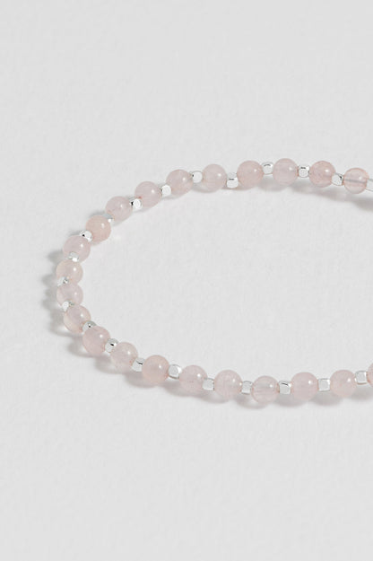Wellness Rose Quartz Amelia Bracelet