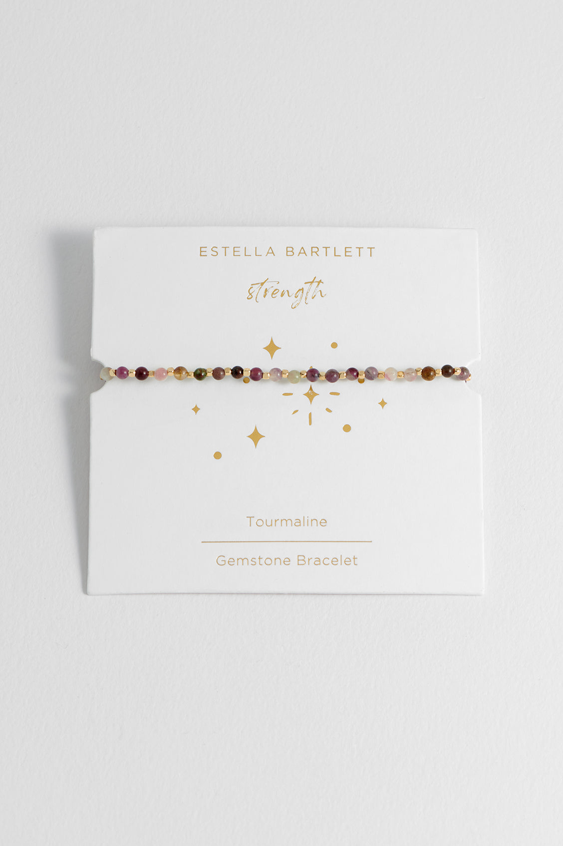 Wellness Tourmaline Amelia Bracelet Gold Plated
