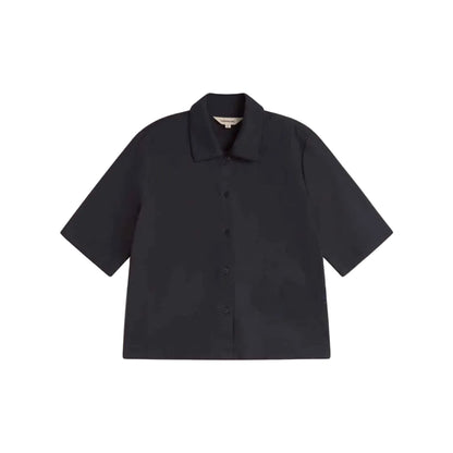 Navy Fish Patch Kurtis Shirt