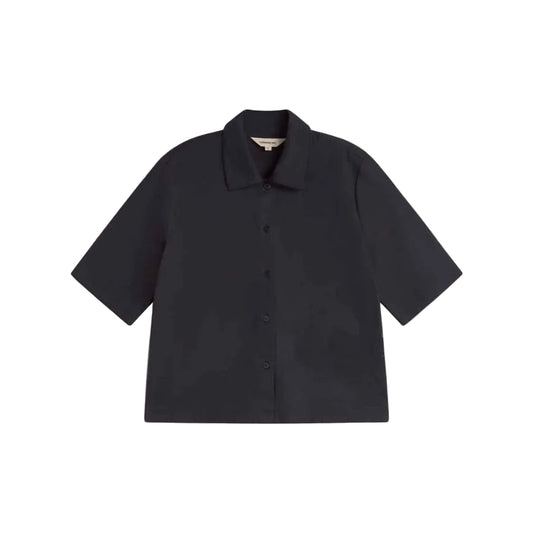 Navy Fish Patch Kurtis Shirt