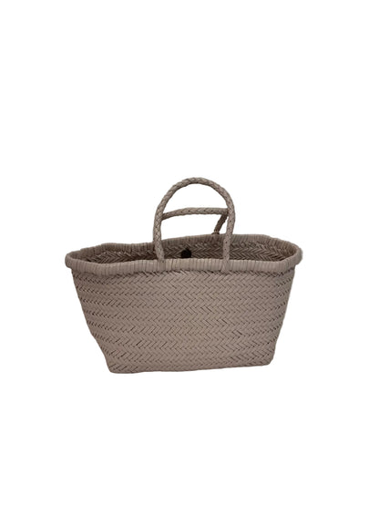 Small Bamboo Triple Jump Woven Shoulder Bag