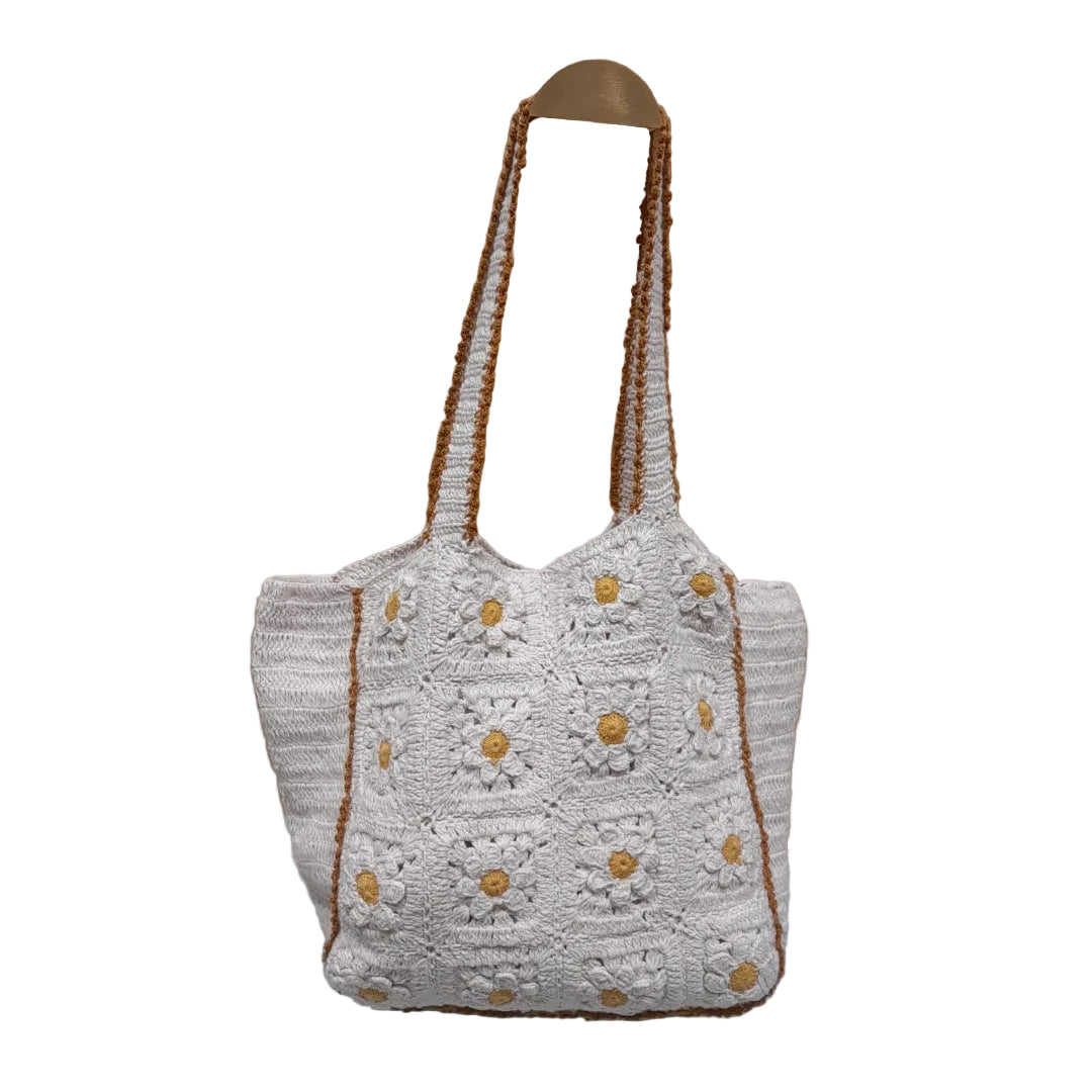 Sac Crochet Fleurs